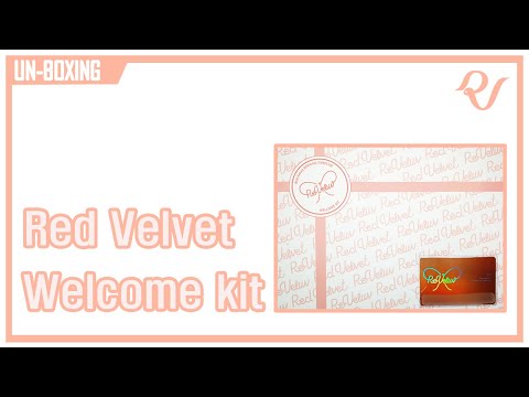 RedVelvet Welcome kit UN-BOXING 레드벨벳 웰컴키트 언박싱 리뷰 - ministar