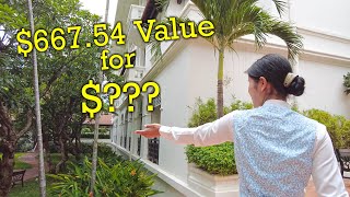 We got a SUPERB deal on Cambodias SWANKIEST Hotel - Raffles Le Royal