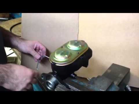 Corvette Master Cylinder Cap Install 1967-82 - YouTube