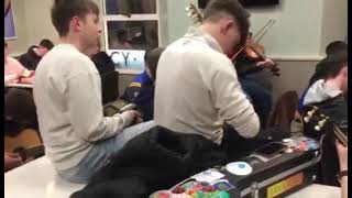 Ennnis Trad Festival 23 - Session in Supermacs Saturday night.