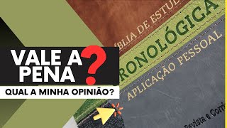 👑BÍBLIA DE ESTUDO CRONOLÓGICA APLICAÇÃO PESSOAL - Vale a Pena?| Flávio Sacramento
