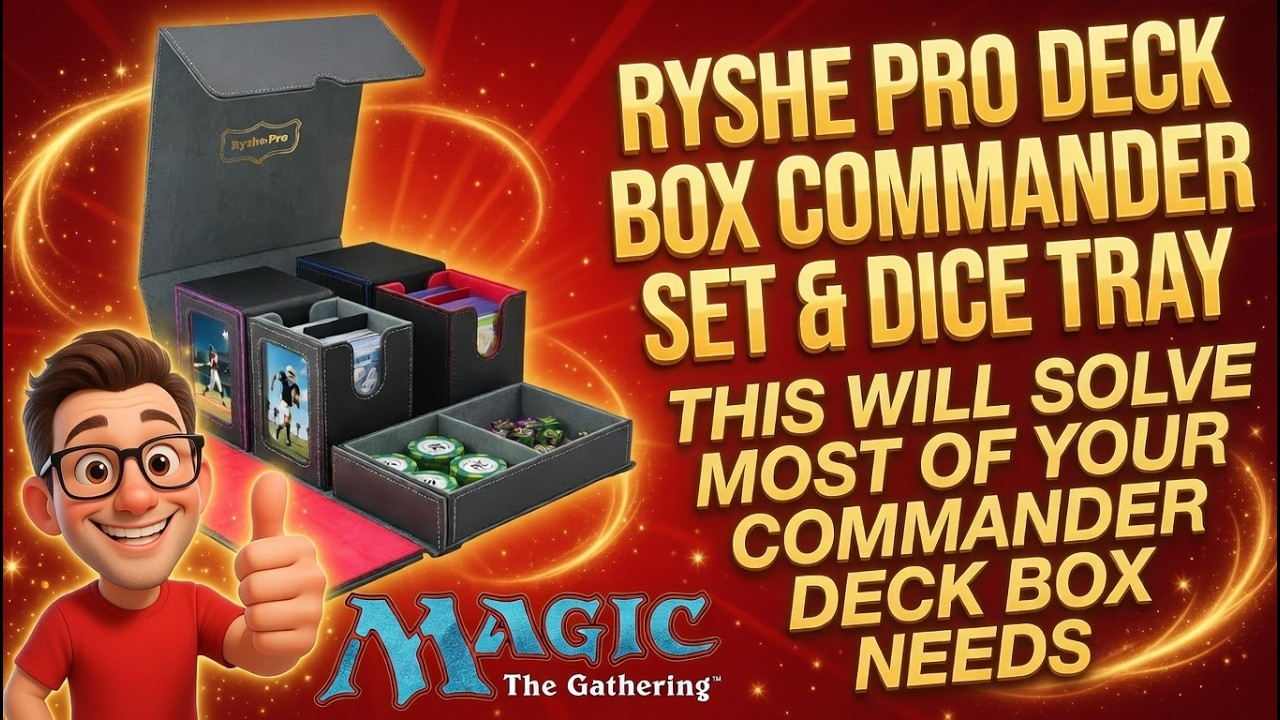 Lot 8 Deck Boxes Couleurs Mix – Boîtes Cartes Pokémon YGO MTG – 80+ Cartes Protégées, Séparateur Inclus