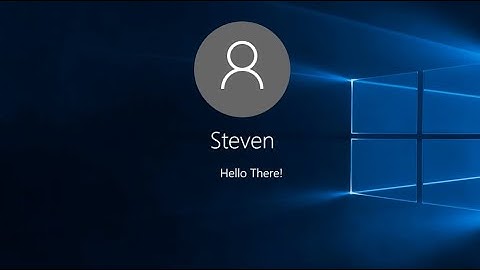 How To Change Windows 10 Welcome Text