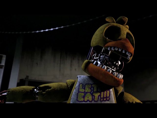 Withered Chica's voice lines animated #fivenightsatfreddy #fnaf #fypシ゚, what happened to withered chica