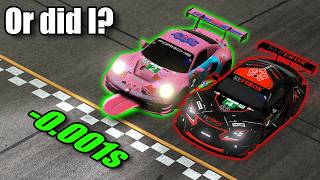 I Won By 0.001 Seconds...
