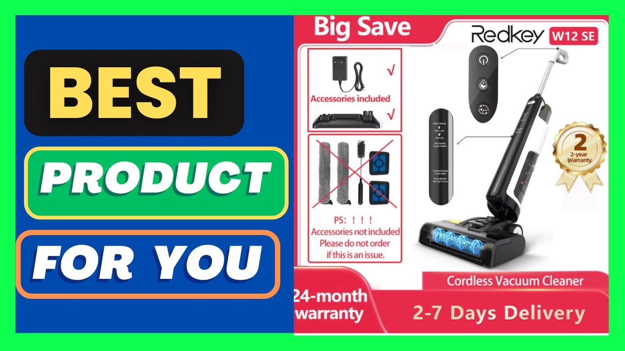 Redkey W12 SE Cordless Wet Dry Vacuum