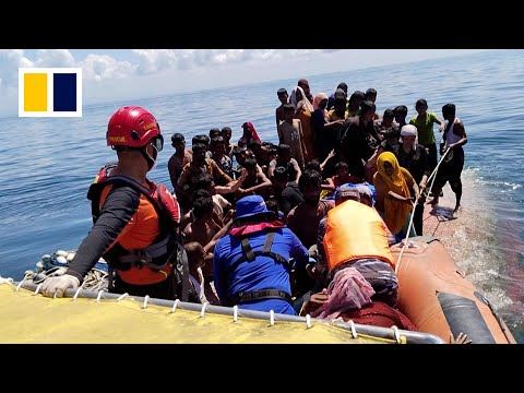 Dramatic rescue of refugees off Indonesian coast