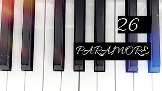26 paramore piano cover