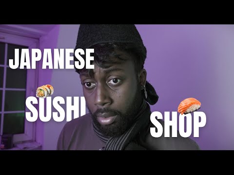 Black Guy in Sushi Shop