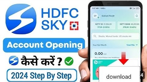 HDFC Sky app kaise use kare | hdfc demat account opening process | hdfc sky app demo | Full Guide