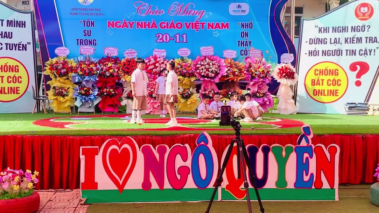 Tiểu phẩm nói không với bạo lực học đường 1- Lớp 3A4 và 3A5, Tiểu học Ngô quyền, Vĩnh Phúc, Phú Thọ