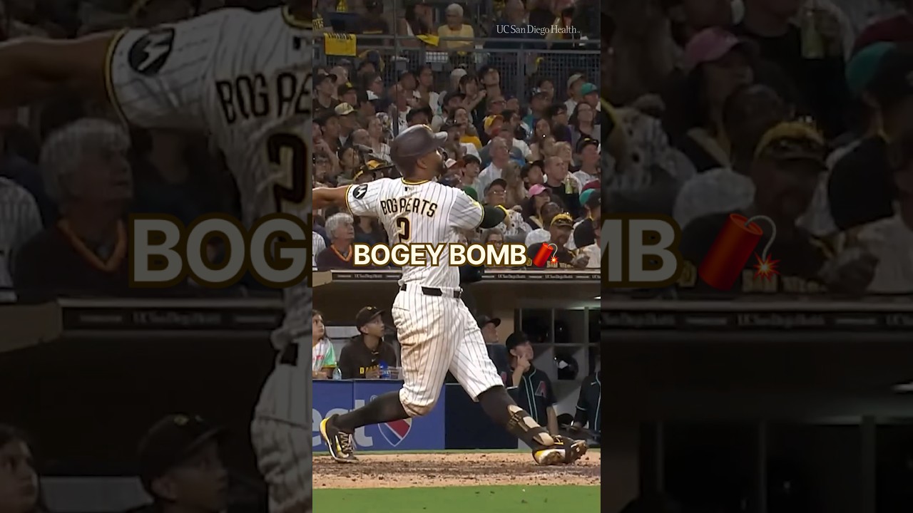 Go hard, gettin’ busy with it. #mlb #baseball #homerun #padres #highlights
