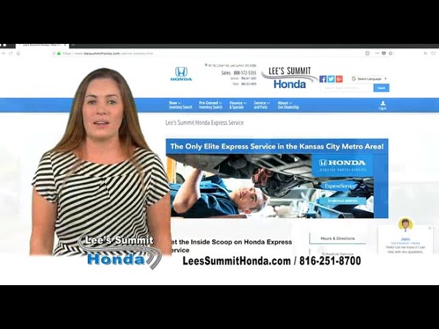 Schedule Service With Us! | Lee's Summit Honda - YouTube