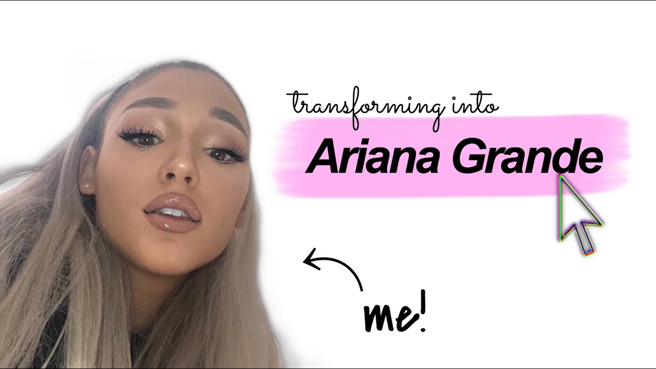 ARIANA GRANDE MAKEUP TRANSFORMATION ♡ LILLY MARIE