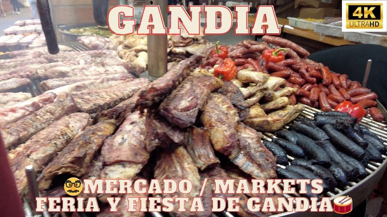 🎉 Fira i Festes de Gandia 2025 – A Walk Through the Fiesta Markets!