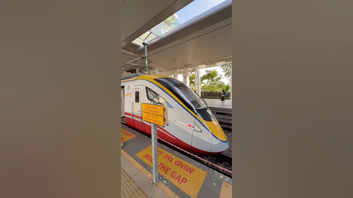 KTM ETS Train 🚝 Penang - KL🚄   #railway #train #penang #malaysia #travel #tour #shorts #foryou