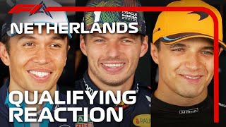 Drivers React After Incredible Qualifying Session | 2023 Dutch Grand Prix