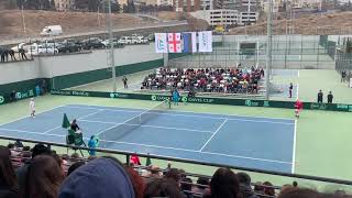 Davis Cup 2020. Georgia - Estonia. Metreveli - Tamm