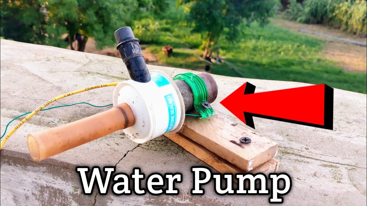 How to make mini water pump at home high speed water pump DIY