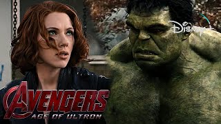 Avengers: Age Of Ultron | Natasha Romanoff & Hulk - “Sun’s Getting Real Low” Scene | Disney  [2015]