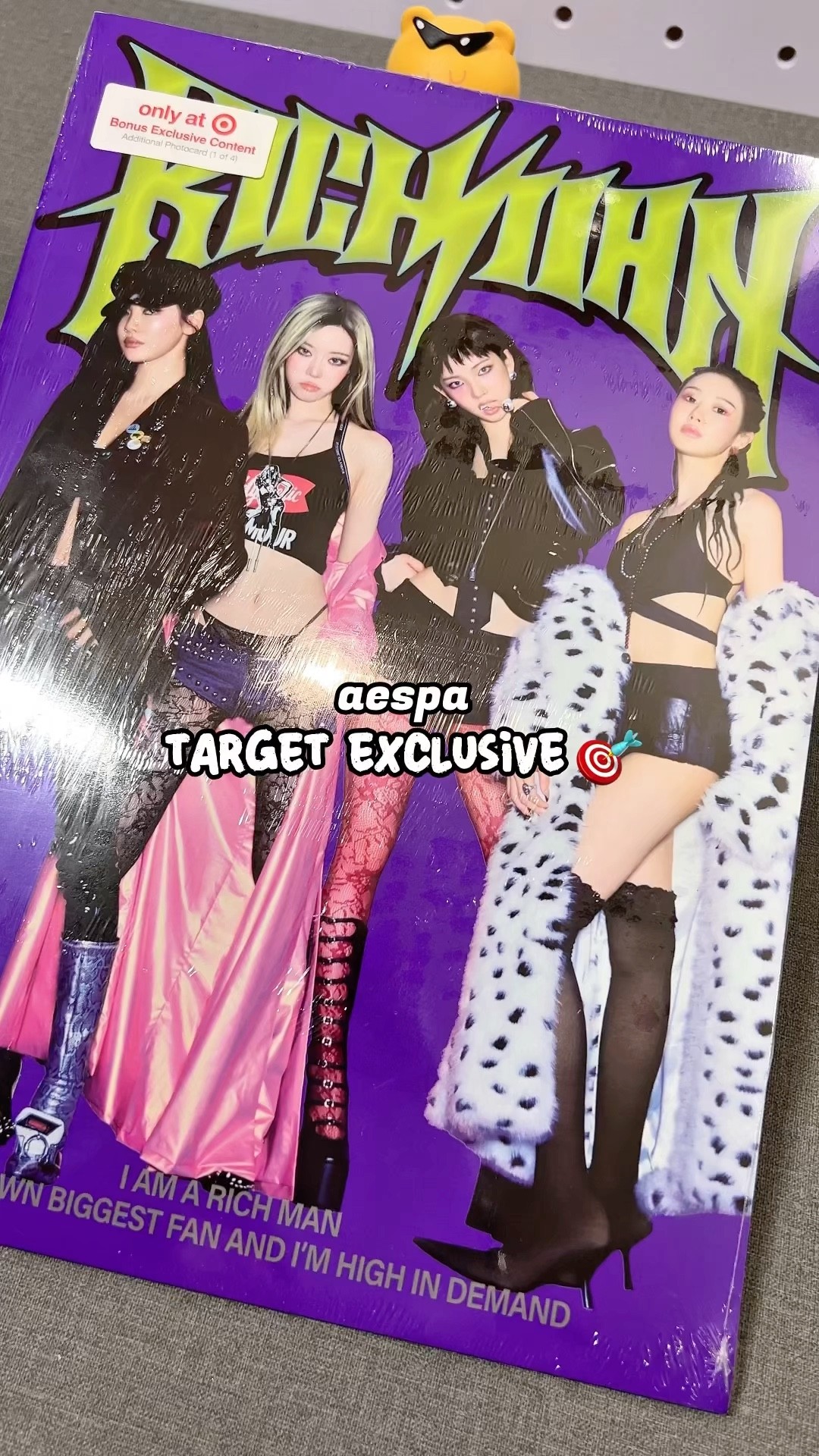 aespa Rich Man Target Exclusive Unboxing Energy Version [Group