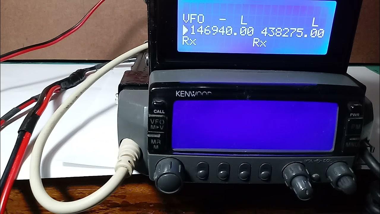 Kenwood TM V7 Display Externo YouTube