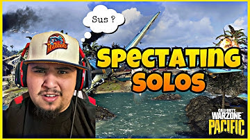 Spectating Warzone Caldera Solo’s For The First Time !