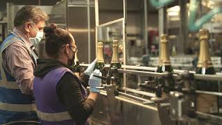 Rack & Riddle - Sparkling Wine Disgorging Process