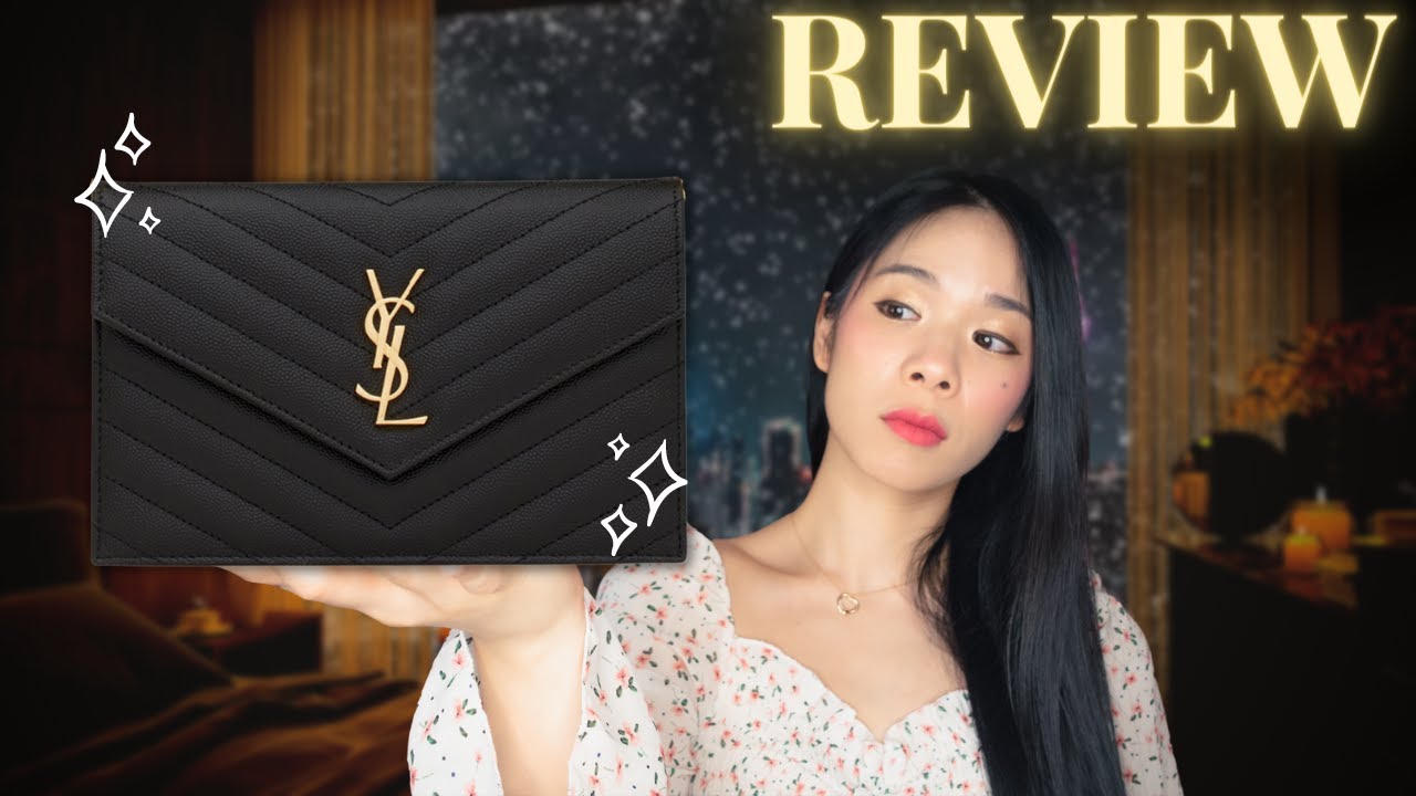 YSL Saint Laurent Monogramed Wallet on Chain Review & Buying Guide – Au  Fait Finds