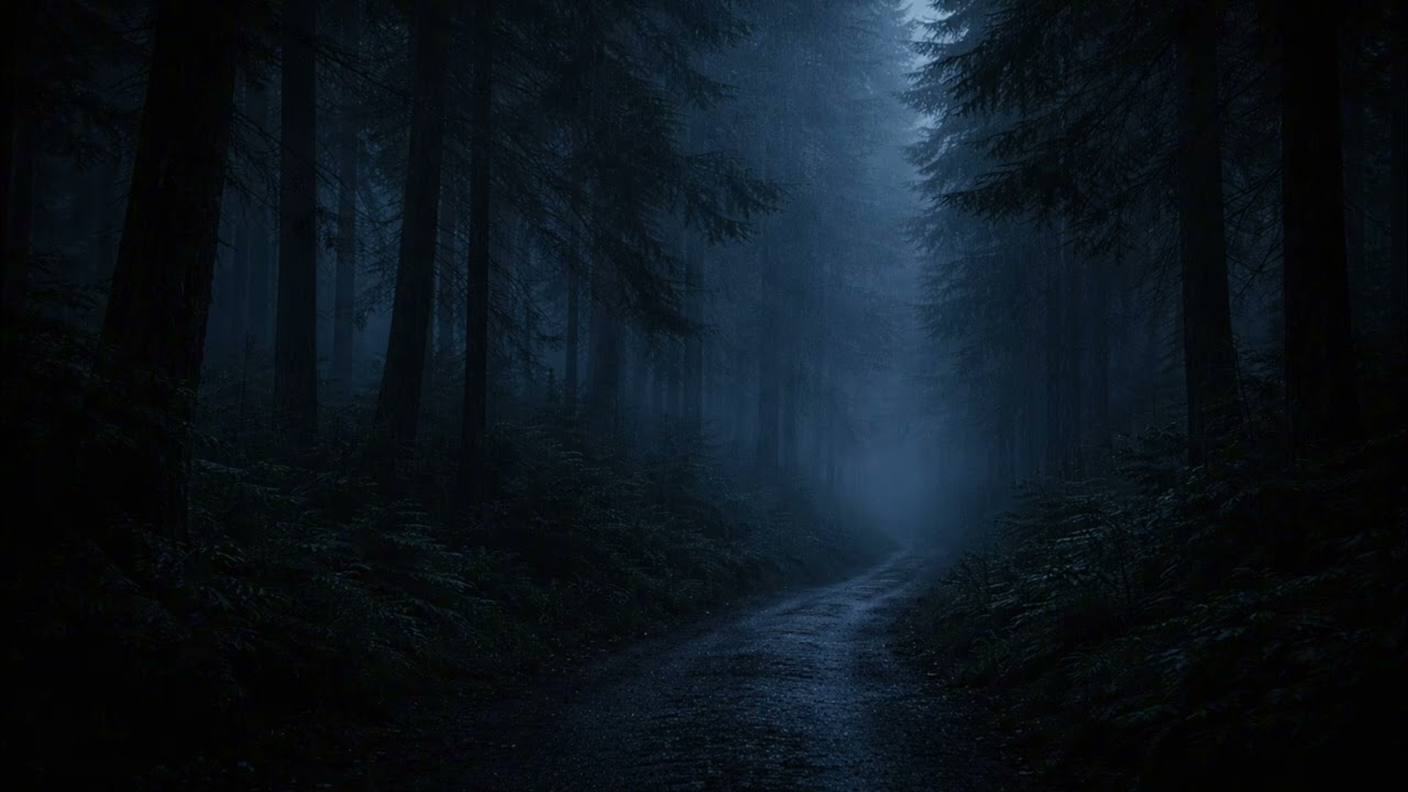 Lluvia Suave y Profunda en Bosque Oscuro | Sueño Profundo | 10 Horas