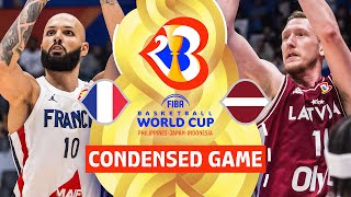 France 🇫🇷 vs Latvia 🇱🇻 | Full Game Highlights