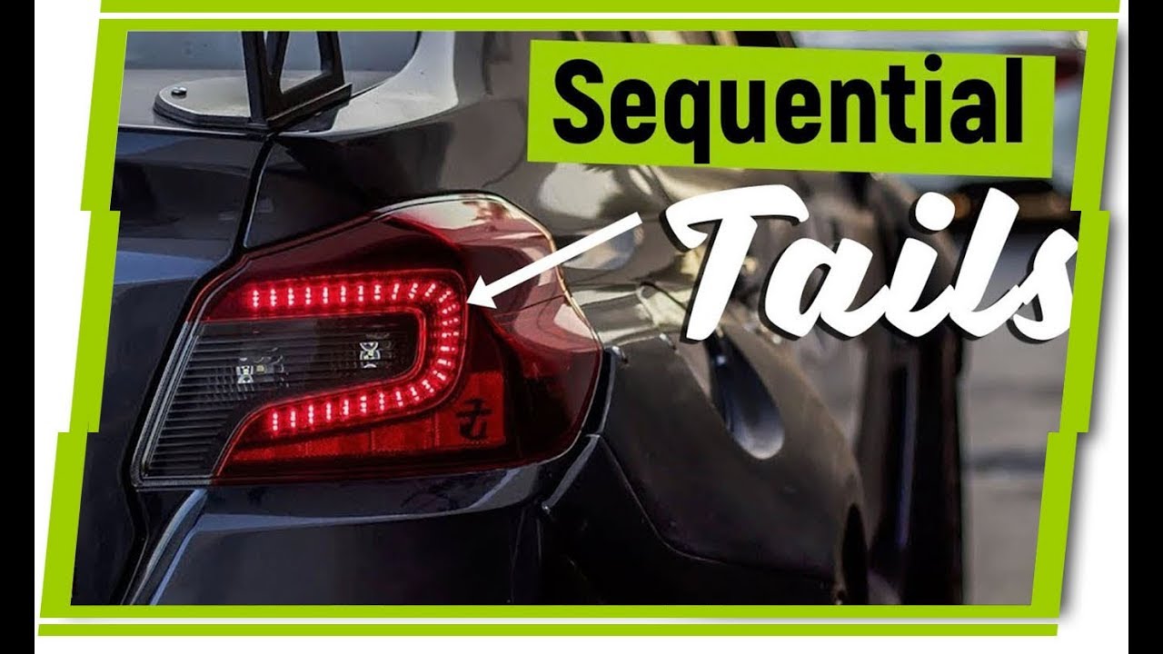 Subaru WRX DIY Parts | Dustin Williams Custom LED Tail Lights