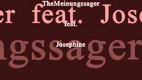 TheMeinungssager feat Josephine Ich Liebe Dich   YouTube