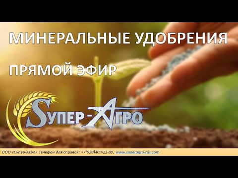 Минеральные удобрения - прямой эфир с Владимиром Большаковым