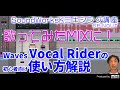 Waves Vocal Riderプラグイン使い方解説　ボーカルMIXを高速化する必携プラグイン　オートメーション機能と微調整の方法