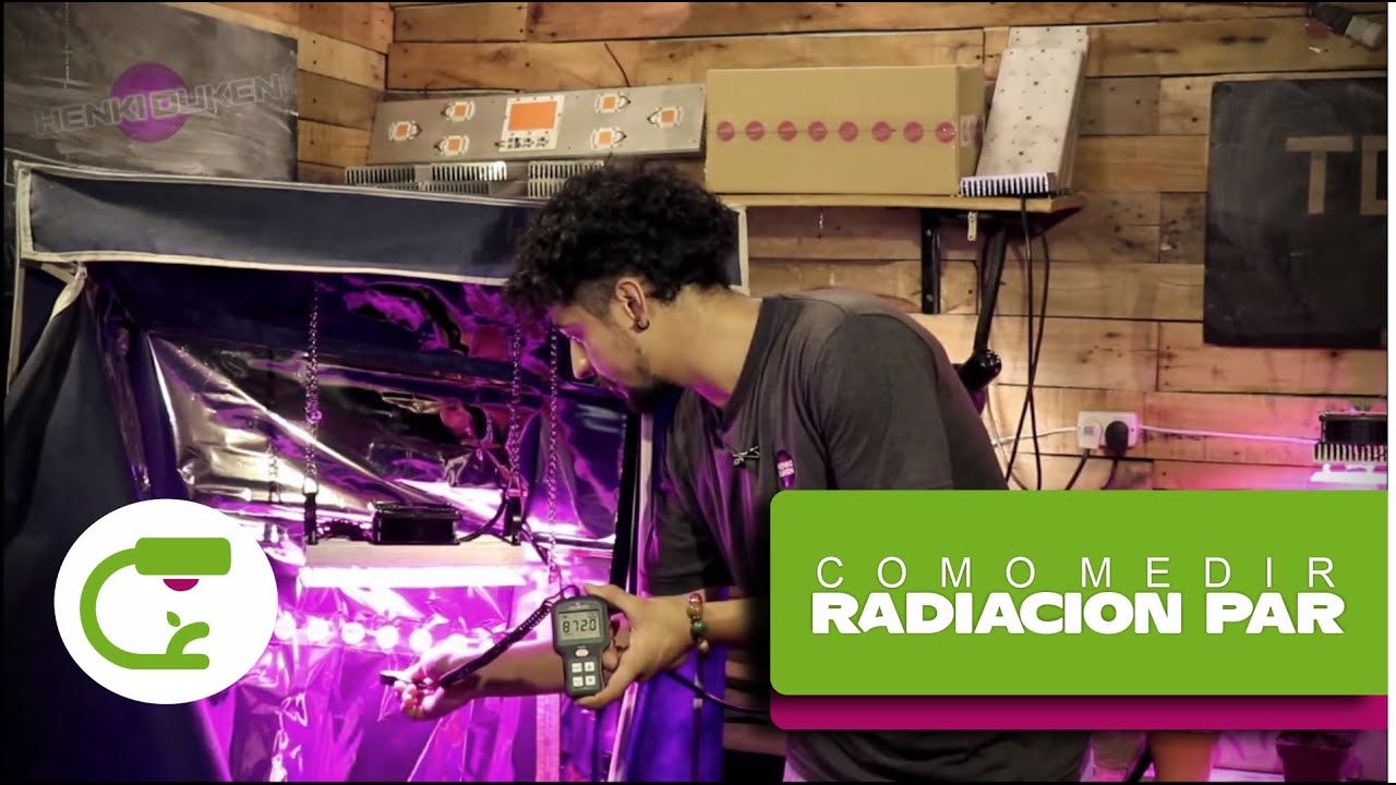 HENKIDUKEN PPFD PPF Radiacion PAR Paneles LED COB full spectrum COMPARATIVA