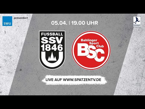 Livestream: SSV Ulm 1846 Fußball - Bahlinger SC