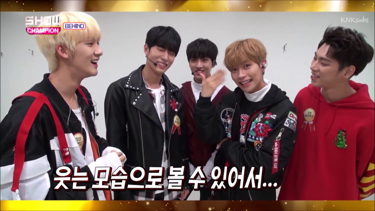 [ENG SUB] KNK's Member Awards (Show Champion Behind E31)