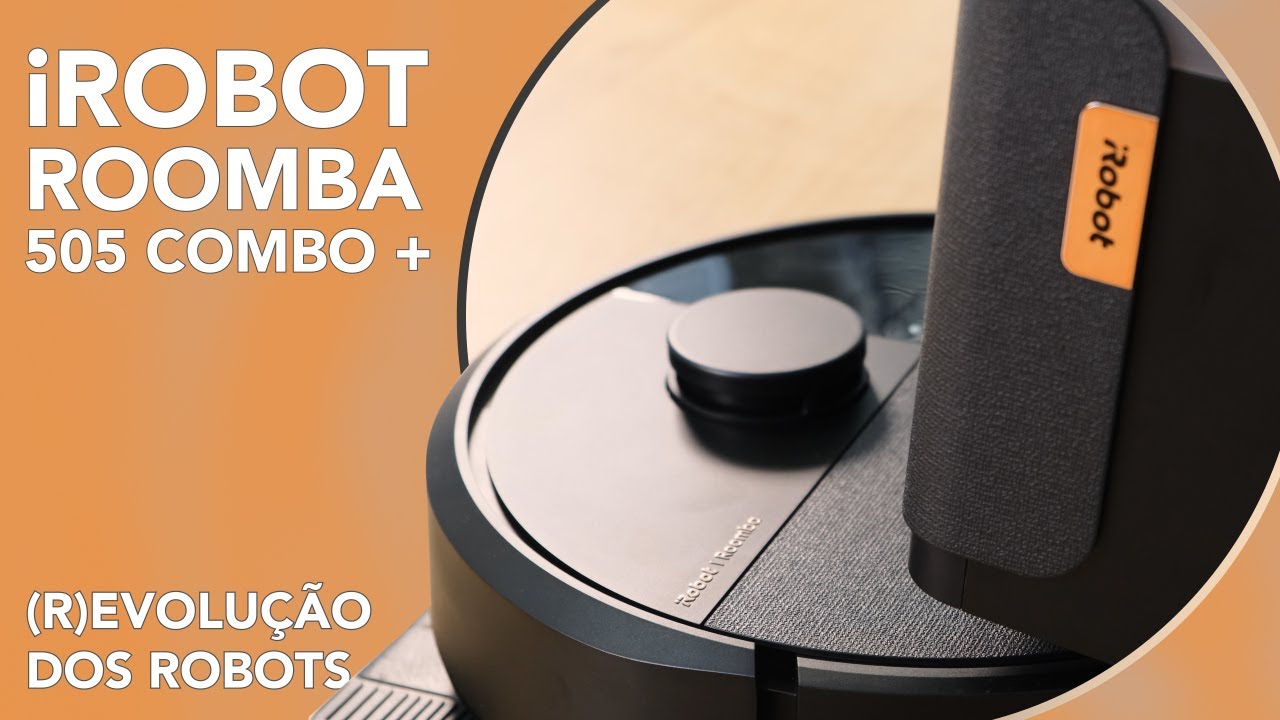 Este Roomba 505 Combo + faz TUDO!