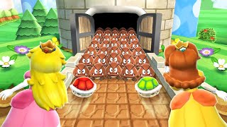 Мульт Mario Party 9 Minigames Mario Vs Yoshi Vs Peach Vs Daisy Master Difficulty
