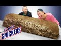 We Made a Giant Snickers Bar!!! Ft. Matthias!