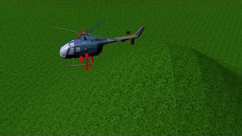 Multibody Dynamics Heligyro Compound Helicopter in Free Flight