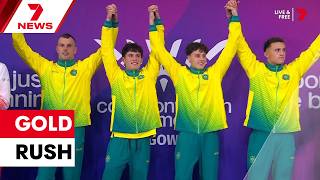South Aussie swim star wins gold for Australia | 7NEWS