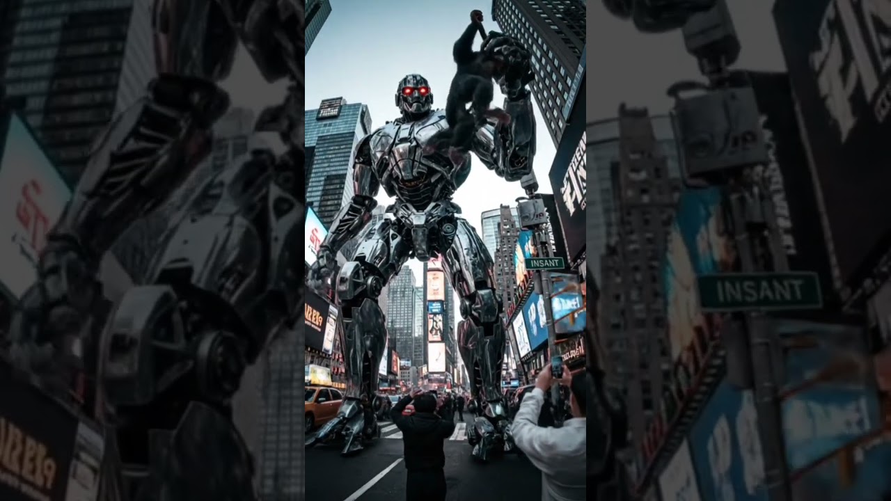 robot 🤖 attitude the monkey 🐒