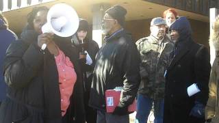 Advocates occupy Federal Building to announce Returning Citizens Voter's Movement! #papolitics
