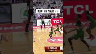 Every Belgium halfcourt set - How many passes can they make - FIBA Women's World Cup Qualifiers 2027