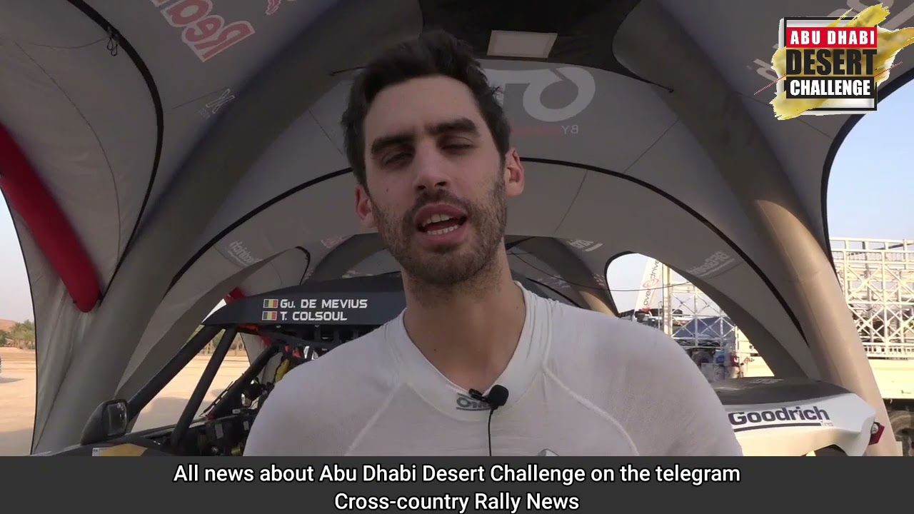 Guillaume de Mevius. Abu Dhabi Desert Challenge 2021. LEG1