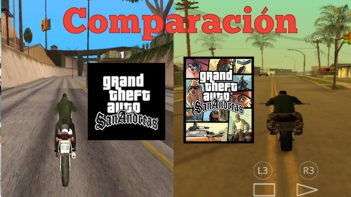 San Andreas PS2 vs. Mobile; this is why I play this on Aethersx2 :  r/EmulationOnAndroid