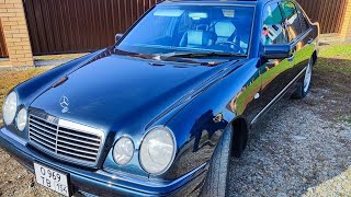 Mercedes Benz E420 1996 года с пробегом 37 тыс км. Редчайшее состояние