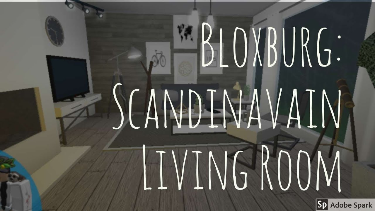 Bloxburg Scandinavian Living Room Youtube - roblox welcome to bloxburg scandinavian living room